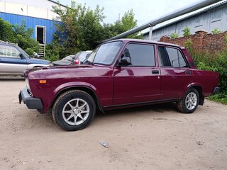 2002 Lada (ВАЗ) 2105, пурпурный, 260000 рублей, вид 5