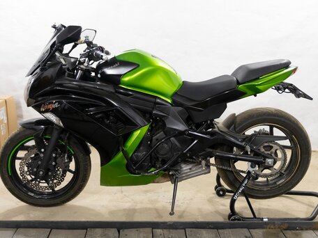 2013 Kawasaki ER-4F (Ninja 400R), зелёный, 330000 рублей, вид 1