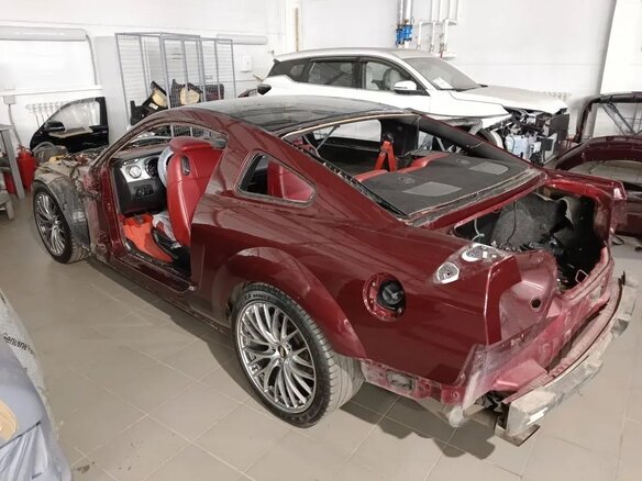 2005 Ford Mustang V, пурпурный, 3300000 рублей - вид 34