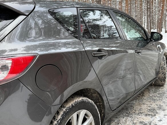 2012 Mazda 3 II (BL) Рестайлинг, серый, 999999 рублей - вид 6