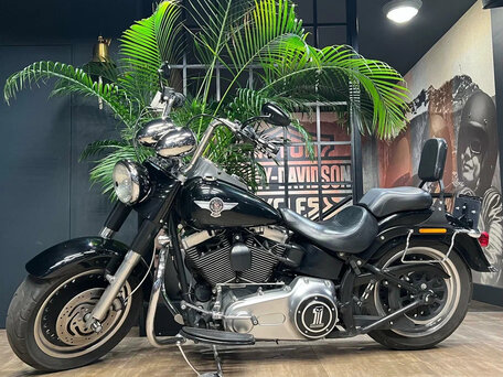 2010 Harley-Davidson Fat Boy, чёрный, 1090000 рублей, вид 2