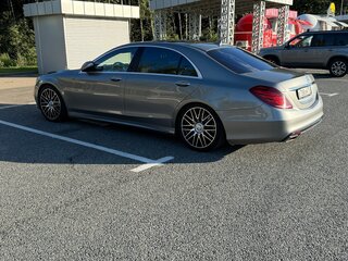 2014 Mercedes-Benz S-Класс 500 Long VI (W222, C217), серый, 3750000 рублей, вид 3