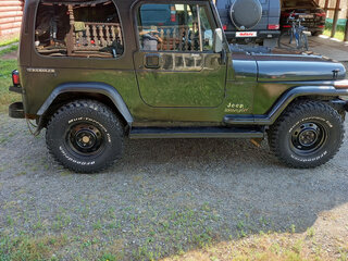 1986 Jeep Wrangler I (YJ), чёрный, 850000 рублей, вид 1