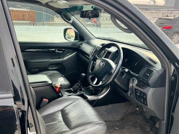2008 Toyota Land Cruiser Prado 120 Series Рестайлинг, чёрный, 2900000 рублей - вид 8