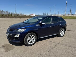 2010 Mazda CX-7 I Рестайлинг, синий, 1300000 рублей, вид 1