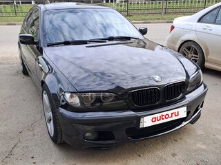 2003 BMW 3 серии 318i IV (E46) Рестайлинг, чёрный, 850000 рублей, вид 4