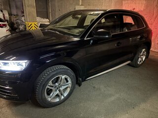 2018 Audi Q5 II (FY), чёрный, 3300000 рублей, вид 4