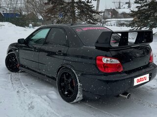 2007 Subaru Impreza II Рестайлинг 2, чёрный, 1400000 рублей, вид 3