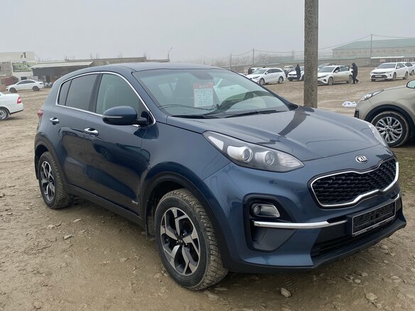 2019 Kia Sportage IV Рестайлинг, синий, 1950000 рублей - вид 5