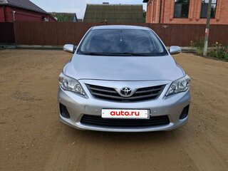 2012 Toyota Corolla X (E140, E150) Рестайлинг, серебристый, 970000 рублей, вид 3