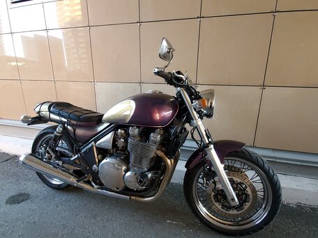 2002 Kawasaki ZR 1100 Zephyr, фиолетовый, 300000 рублей, вид 2