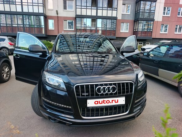 2013 Audi Q7 I (4L) Рестайлинг, чёрный, 2300000 рублей - вид 1