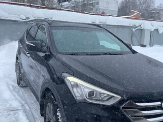 2012 Hyundai Santa Fe III, чёрный, 1795000 рублей, вид 4