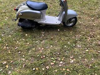 2001 Yamaha Vino 50, бежевый, 70000 рублей, вид 4