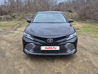 2019 Toyota Camry VIII (XV70), чёрный, 2470000 рублей, вид 2