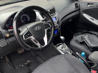 2011 Hyundai Solaris I, фиолетовый, 499999 рублей, вид 5