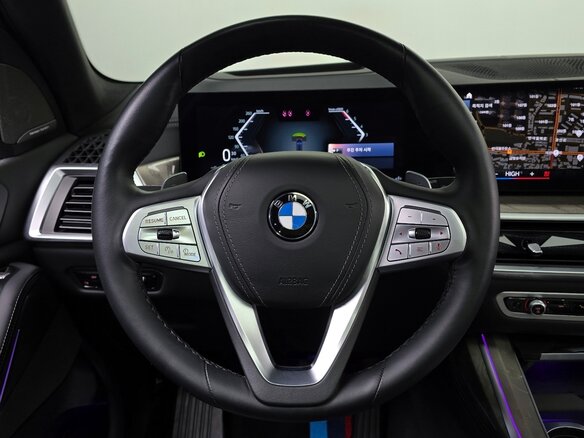 2023 BMW X7 40d I (G07) Рестайлинг, чёрный - вид 4
