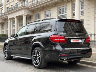 2016 Mercedes-Benz GLS 400 I (X166), чёрный, 4199000 рублей, вид 4