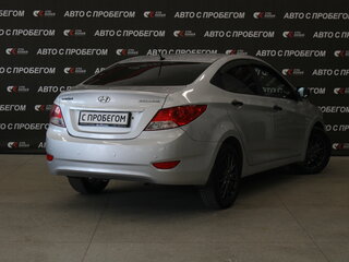 2014 Hyundai Solaris I, серебристый, 649000 рублей, вид 3