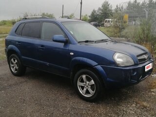 2008 Hyundai Tucson I, синий, 650000 рублей, вид 2