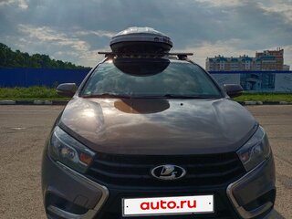 2017 Lada (ВАЗ) Vesta SW I, голубой, 850000 рублей, вид 2