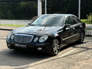 2008 Mercedes-Benz E-Класс 200 III (W211, S211) Рестайлинг, чёрный, 1029000 рублей, вид 3