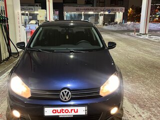 2011 Volkswagen Golf VI, синий, 490000 рублей, вид 1
