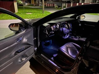 2019 Toyota Camry VIII (XV70), чёрный, 2900000 рублей, вид 5