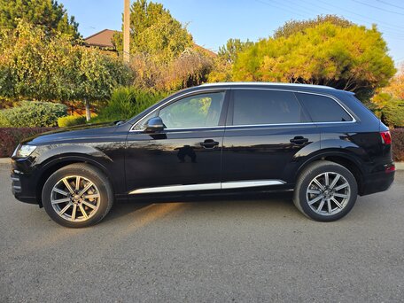2019 Audi Q7 II (4M), чёрный, 4430000 рублей, вид 3