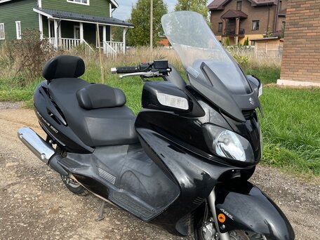 2009 Suzuki Burgman (SkyWave) 650, чёрный, 390000 рублей, вид 2