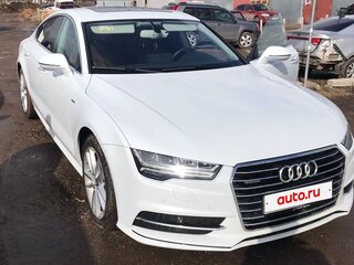 2016 Audi A7 I (4G) Рестайлинг, белый, 3550000 рублей, вид 4