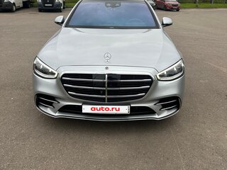 2021 Mercedes-Benz S-Класс 500 4MATIC VII (W223), серебристый, 8550000 рублей, вид 2