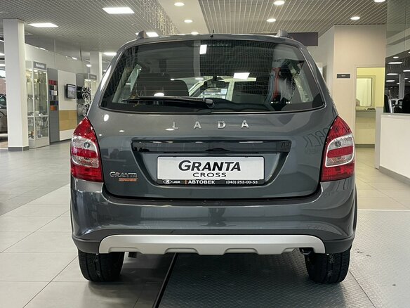 2025 Lada (ВАЗ) Granta Cross I Рестайлинг, серый - вид 4