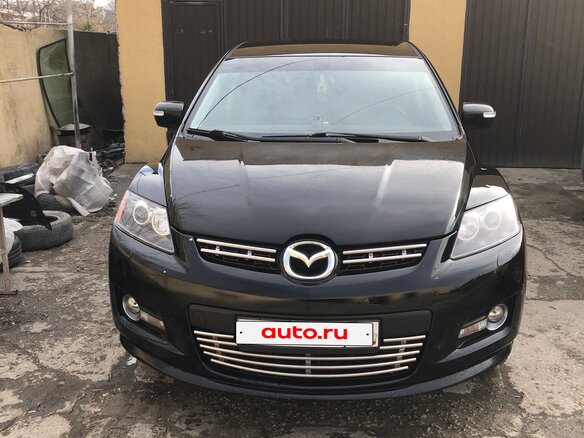 2007 Mazda CX-7 I, чёрный - вид 2