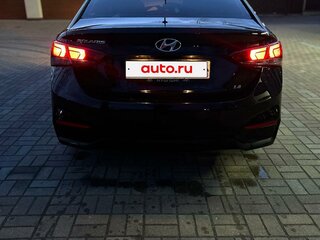 2019 Hyundai Solaris II, чёрный, 915000 рублей, вид 5