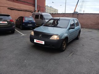 2007 Renault Logan I, серый, 80000 рублей, вид 1