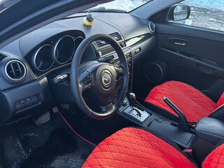 2008 Mazda 3 4-speed I (BK) Рестайлинг, чёрный, 550000 рублей, вид 5