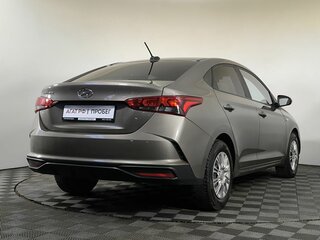 2021 Hyundai Solaris II Рестайлинг, бежевый, 1360000 рублей, вид 4
