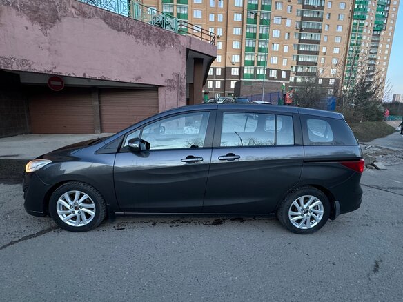 2013 Mazda 5 II (CW), серый, 1200000 рублей - вид 5