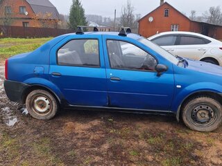 2006 Renault Logan I, синий, 220000 рублей, вид 4