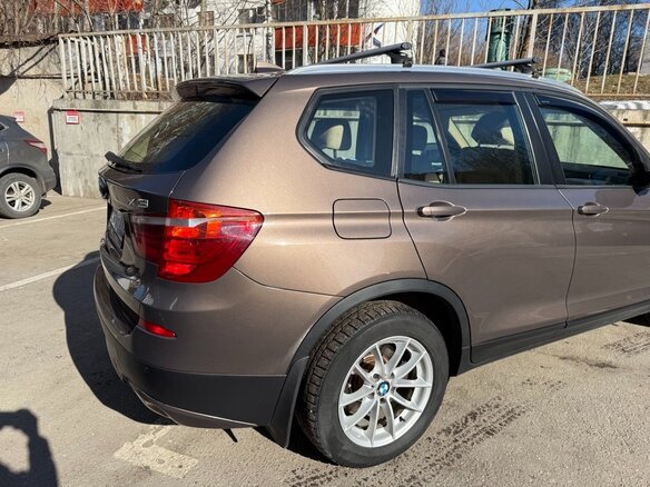 2013 BMW X3 20i xDrive II (F25), коричневый, 1245000 рублей - вид 6