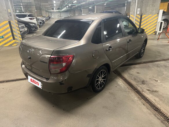 2017 Lada (ВАЗ) Granta I, коричневый, 350000 рублей - вид 2