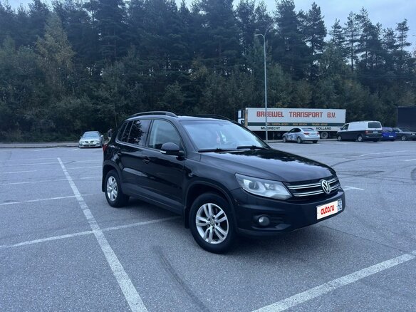 2011 Volkswagen Tiguan I Рестайлинг, чёрный, 1150000 рублей - вид 7