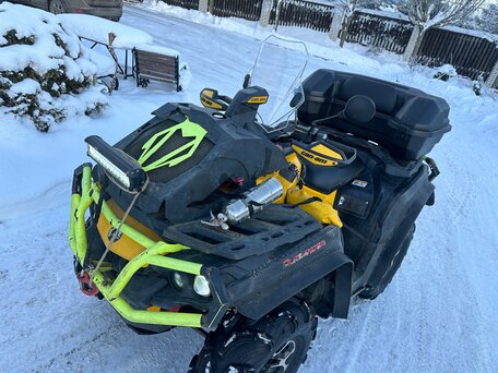 2014 BRP Can-Am Outlander 500, жёлтый, 615000 рублей, вид 4