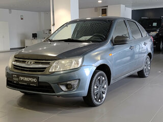 2014 Lada (ВАЗ) Granta I, серый, 198000 рублей, вид 1