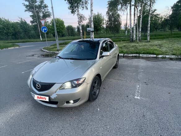 2005 Mazda 3 I (BK), серый, 300000 рублей