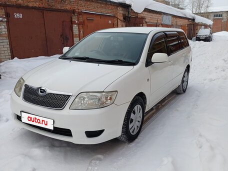 2006 Toyota Corolla Fielder IX (E120, E130) Рестайлинг, белый, вид 1