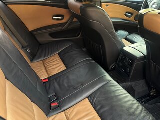 2008 BMW 5 серии 525i V (E60/E61) Рестайлинг, красный, 1490000 рублей, вид 5