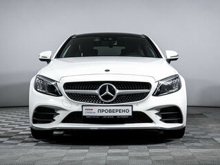 2019 Mercedes-Benz C-Класс 200 IV (W205) Рестайлинг, белый, 3949000 рублей, вид 2
