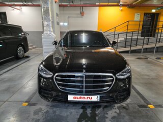 2021 Mercedes-Benz S-Класс 450 Long 4MATIC VII (W223), чёрный, 10500000 рублей, вид 3